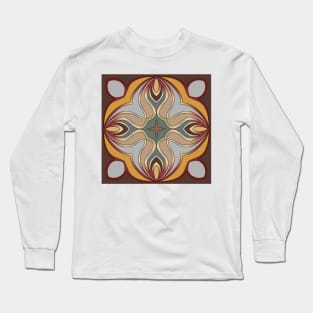 Eastern square pattern Long Sleeve T-Shirt